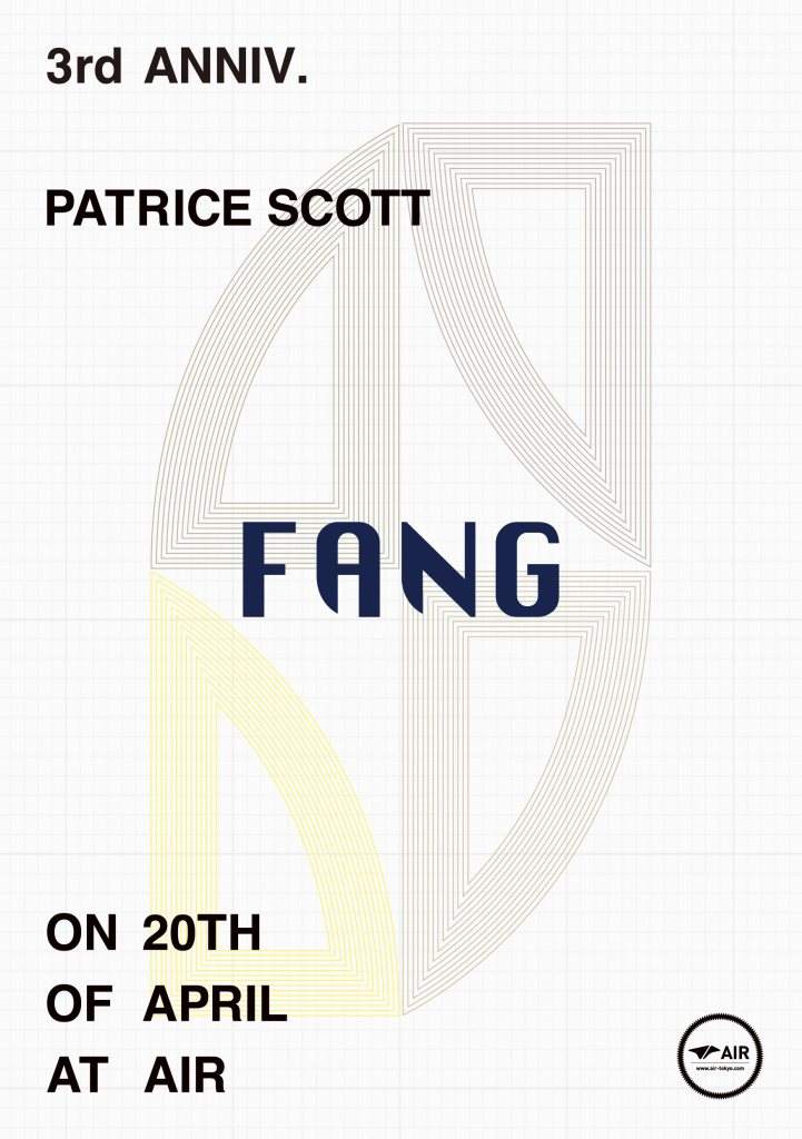 Fang 3rd Anniversary - フライヤー表