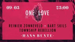 One Love with Reinier Zonneveld, Bart Skils, Township Rebellion - Página frontal