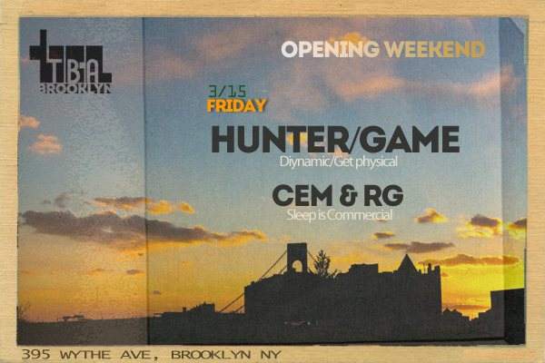 TBA Brooklyn presents Hunter/Game - Página trasera