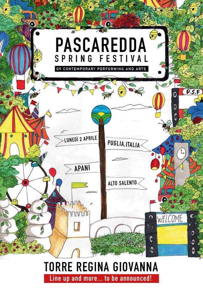 Pascaredda Spring Festival - Página frontal