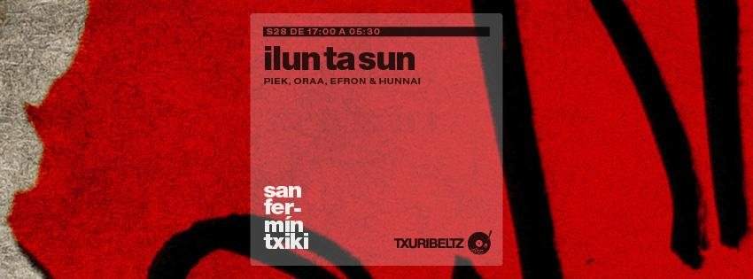 Ilun Ta Sun - フライヤー表