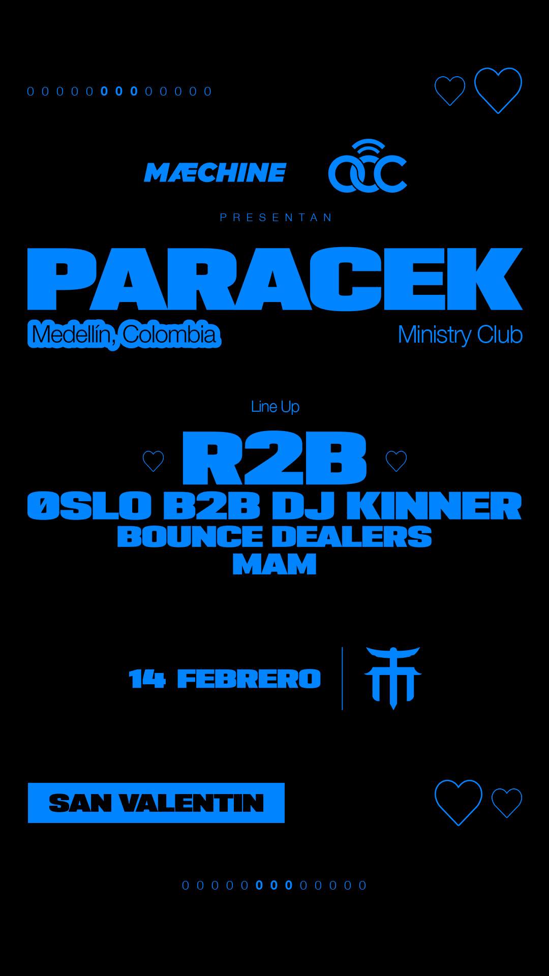 PARACEK (ALE) EN MEDELLIN at Ministry Club, Medellin