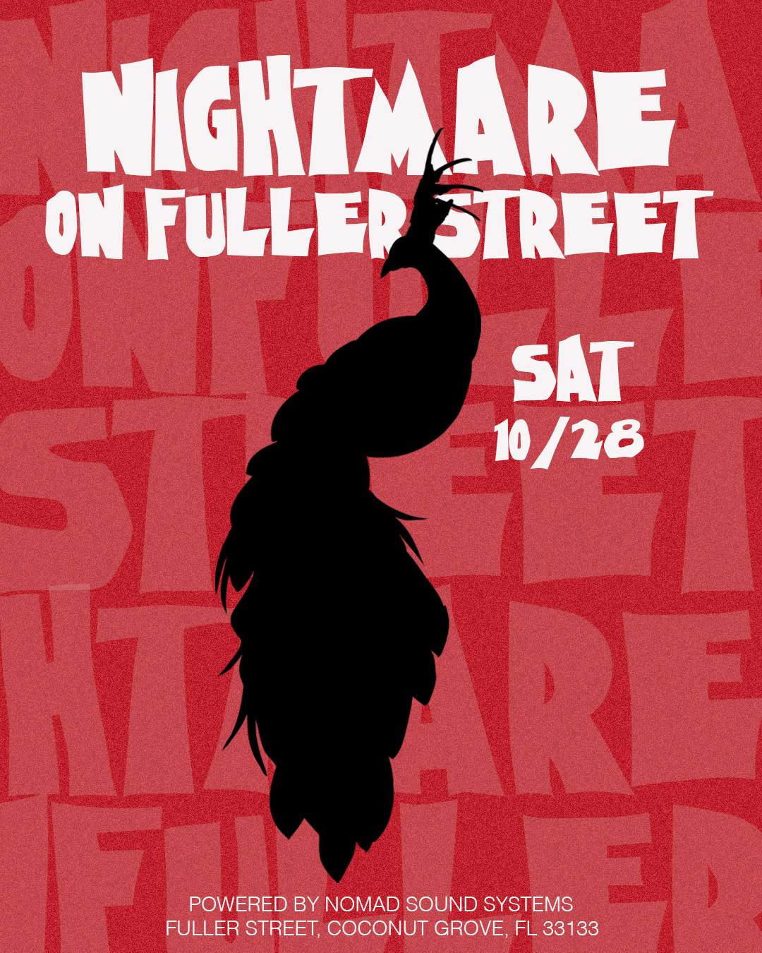 Nightmare on Fuller Street II - フライヤー表