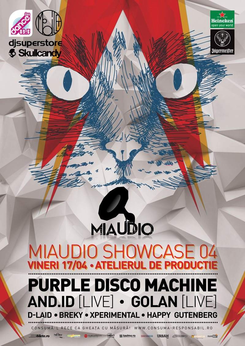 Miaudio Showcase 04 with Purple Disco Machine, And.ID & Golan - Página frontal