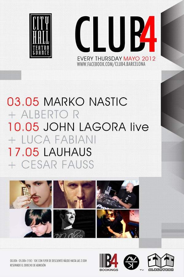 John Lagora (Live)+ Luca Fabiani - Página frontal