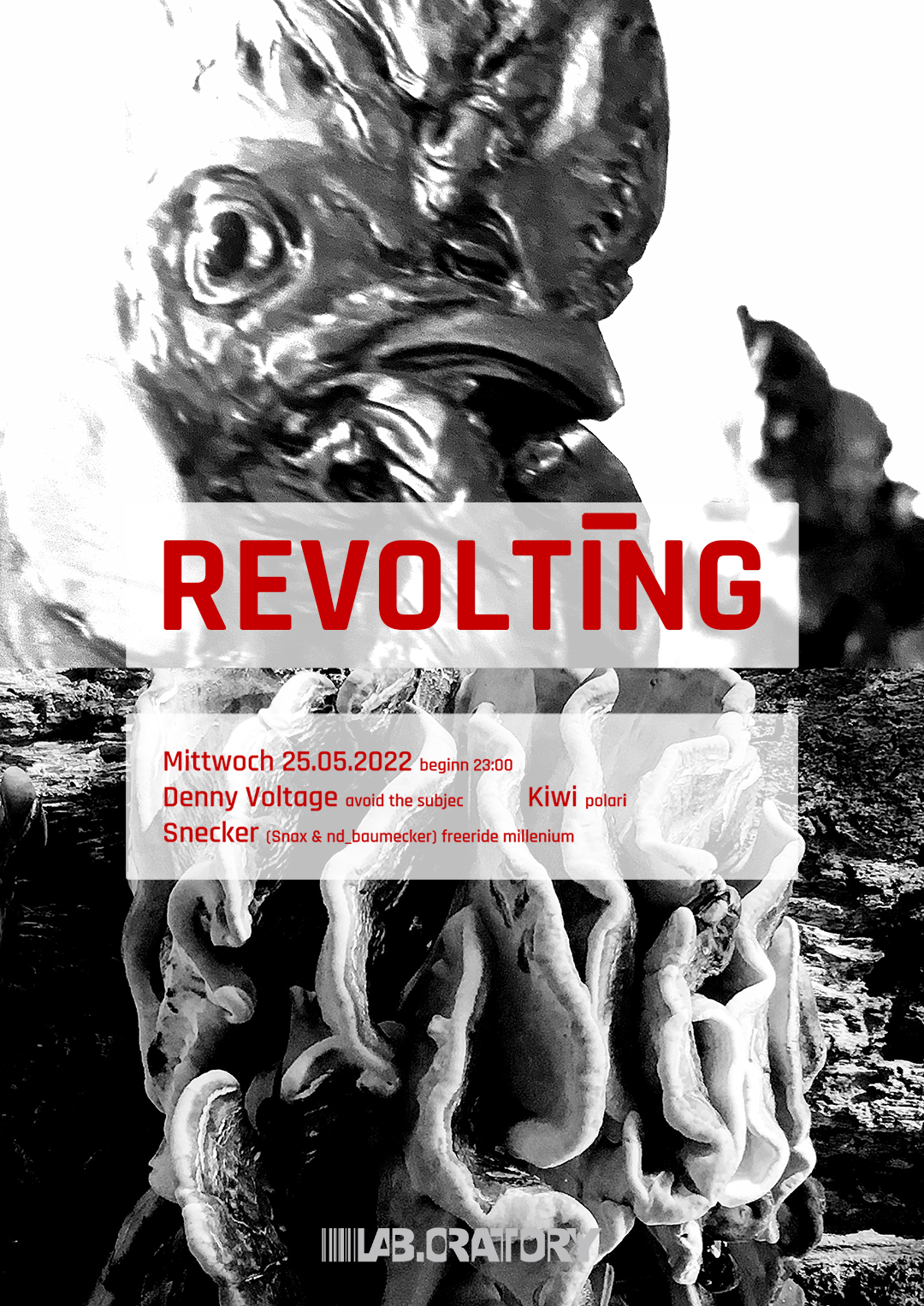 Revolting - フライヤー表