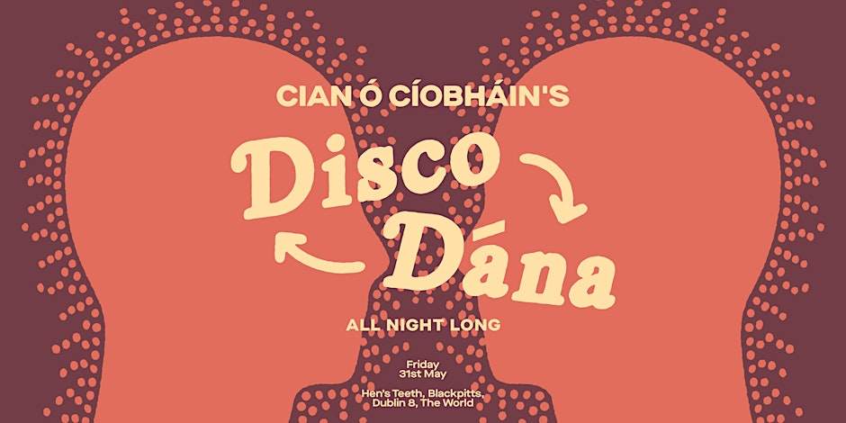 Cian Ó'Cíobháin's Disco Dána - Página frontal