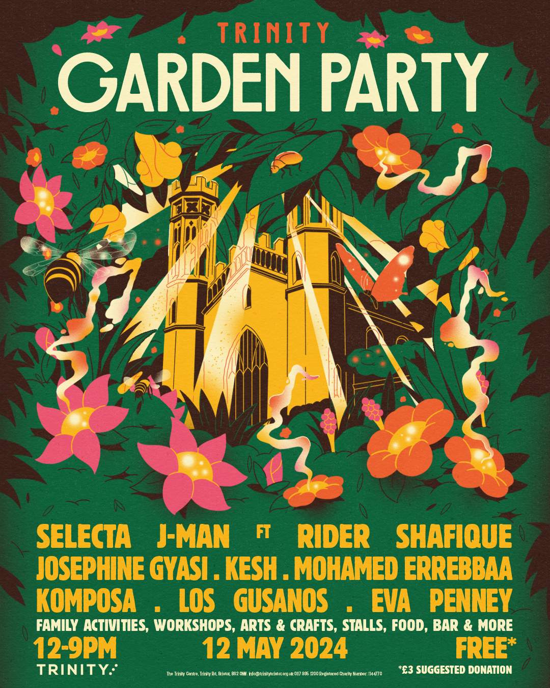 Trinity Garden Party 2024 - フライヤー表