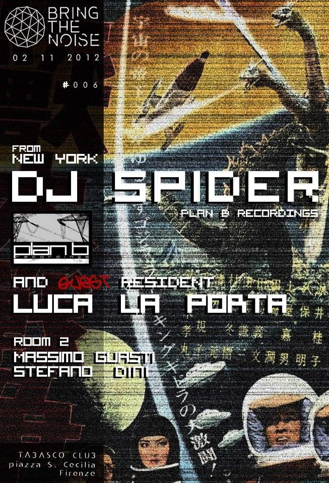 DJ Spider - Página frontal