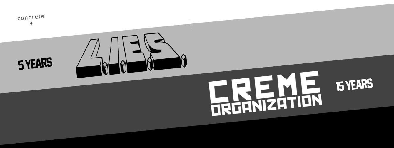 Concrete: 5 Years OF L.I.E.S. x 15 Years OF Creme Organization Anniversary - Página frontal