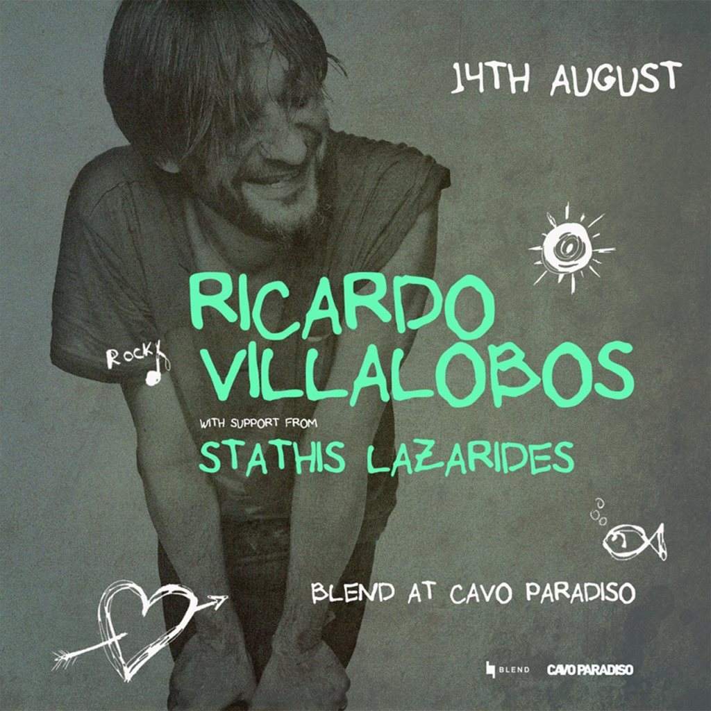 Blend presents Ricardo Villalobos & Stathis Lazarides - フライヤー表