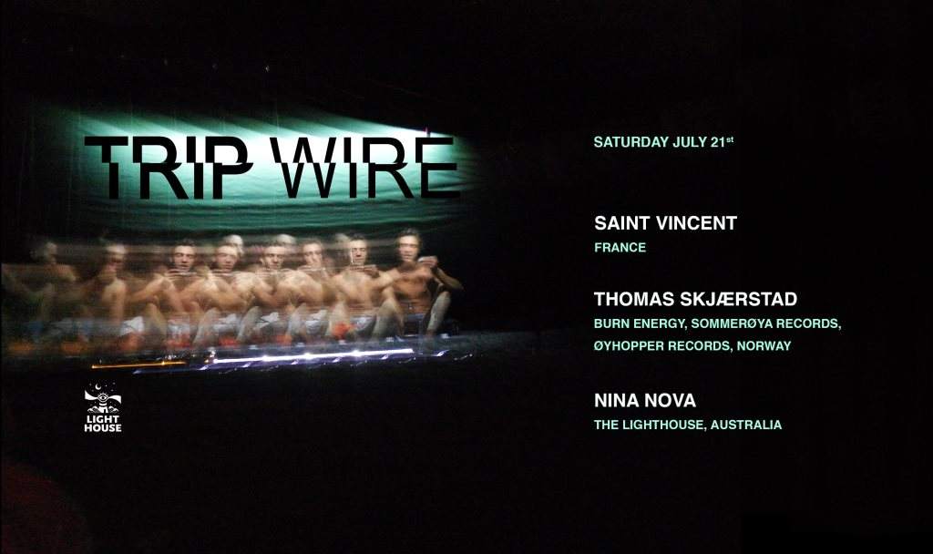 Trip Wire with Thomas Skjærstad, Saint Vincent & Nina Nova - フライヤー表