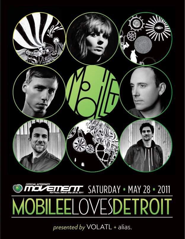 Mobilee Loves Detroit - フライヤー表