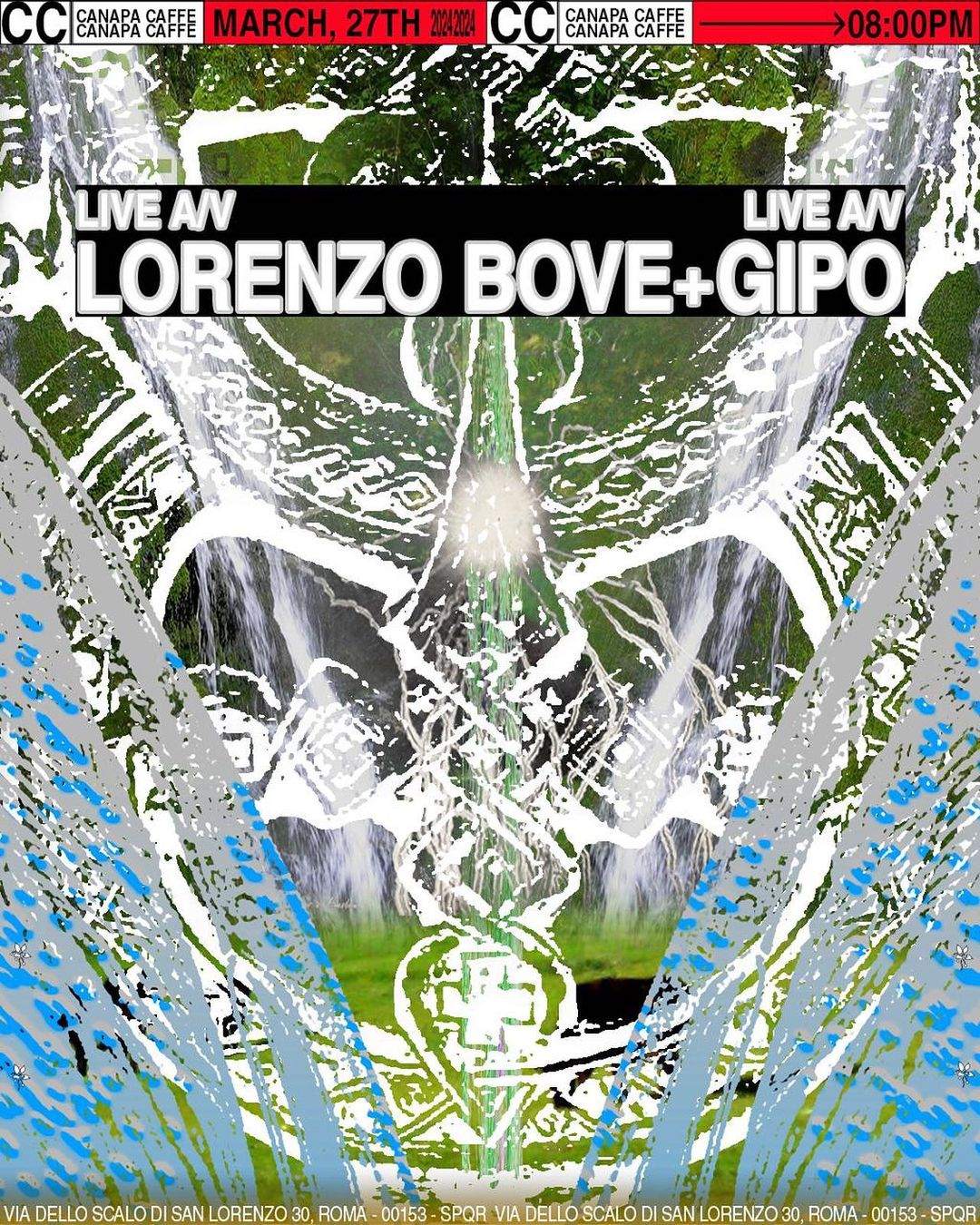 Gipo and Lorenzo Bove - フライヤー表