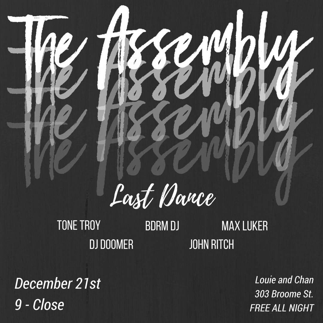The Assembly: Last Dance - Página trasera