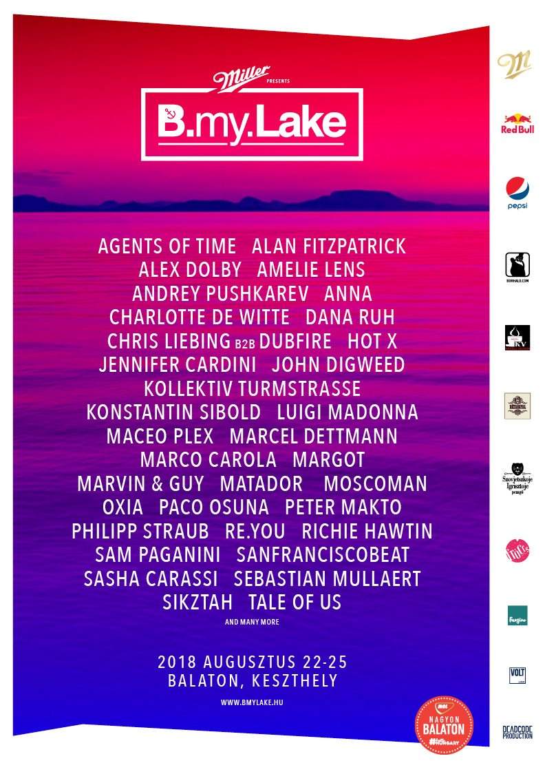 B my Lake Festival - Página frontal
