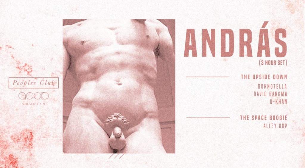 Peoples Club Weekly - András - フライヤー表