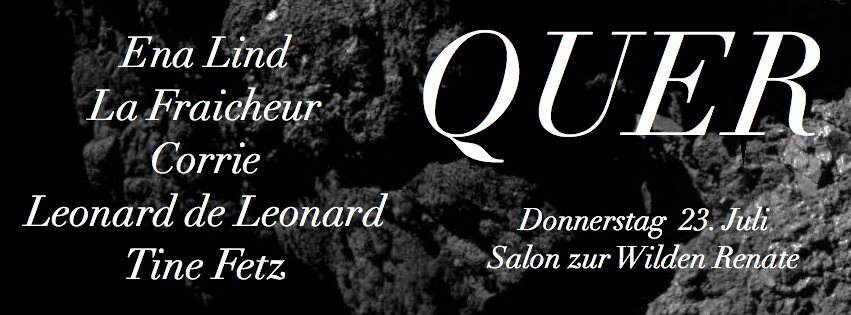Quer with Ena Lind, La Fraicheur, Corrie, Leonard De Leonard & Tine Fetz - Página frontal
