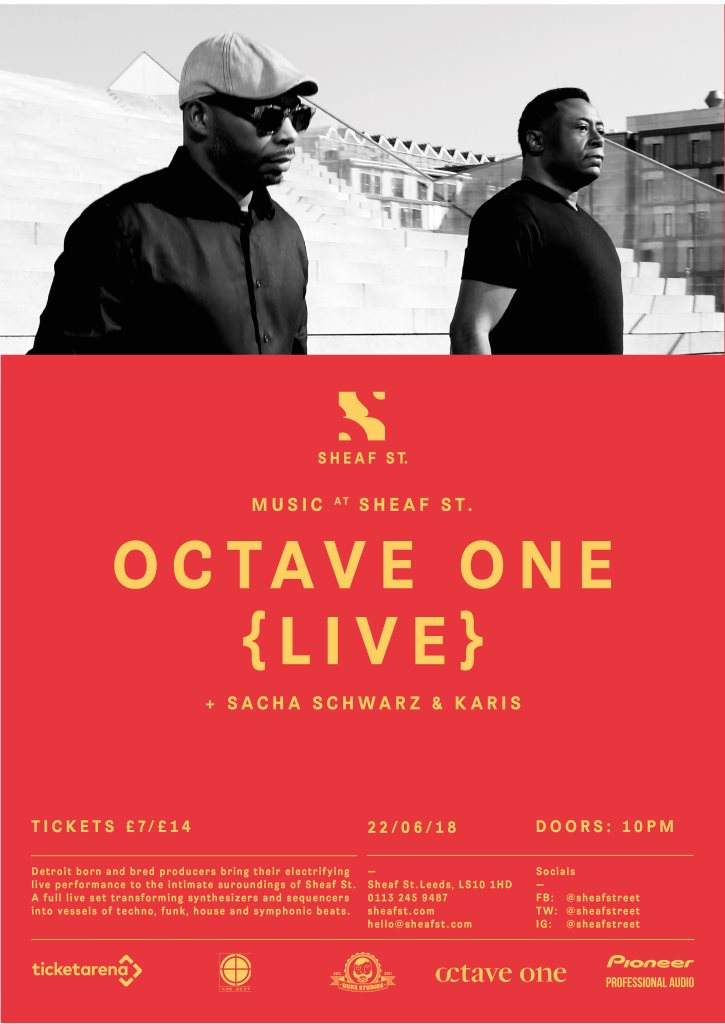 Octave One {Live} - Página frontal