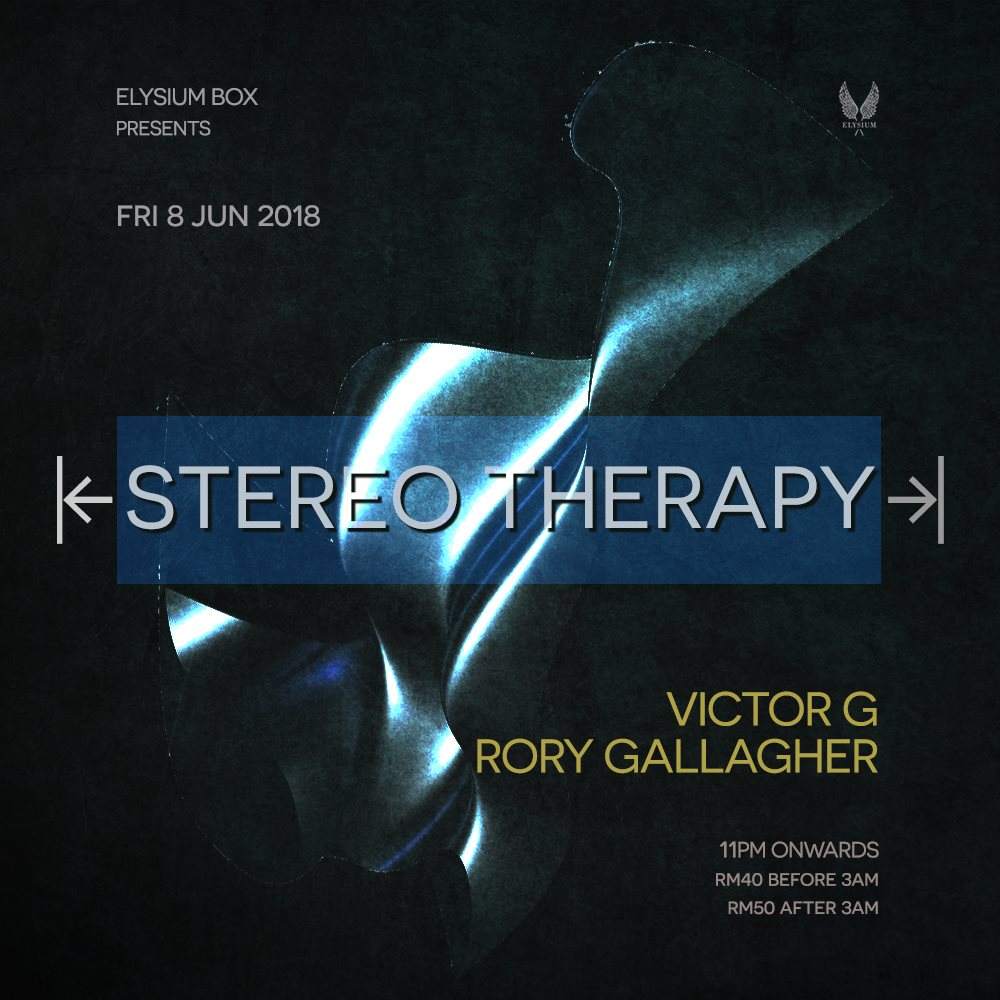 Stereo Therapy presents Rory Gallagher & Victor G - フライヤー表
