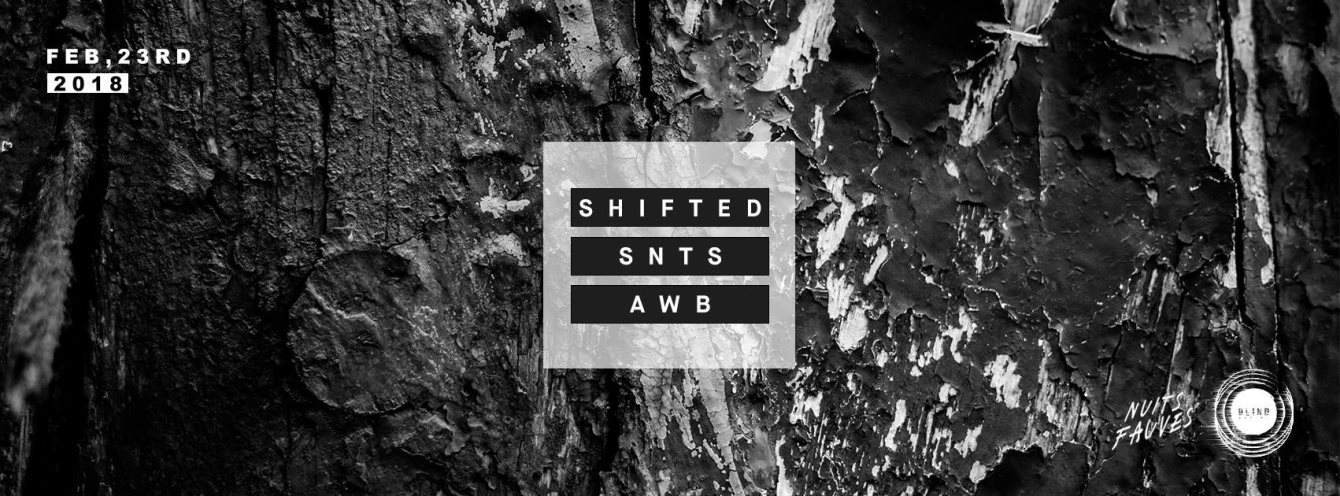 Blind • SNTS - Shifted - AWB - フライヤー表