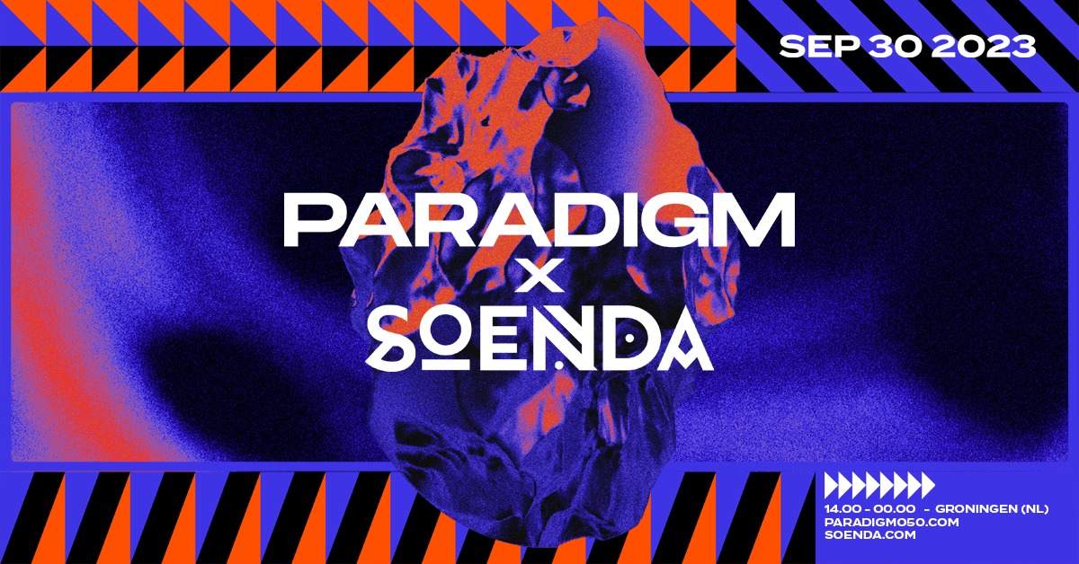 Paradigm x Soenda - フライヤー表