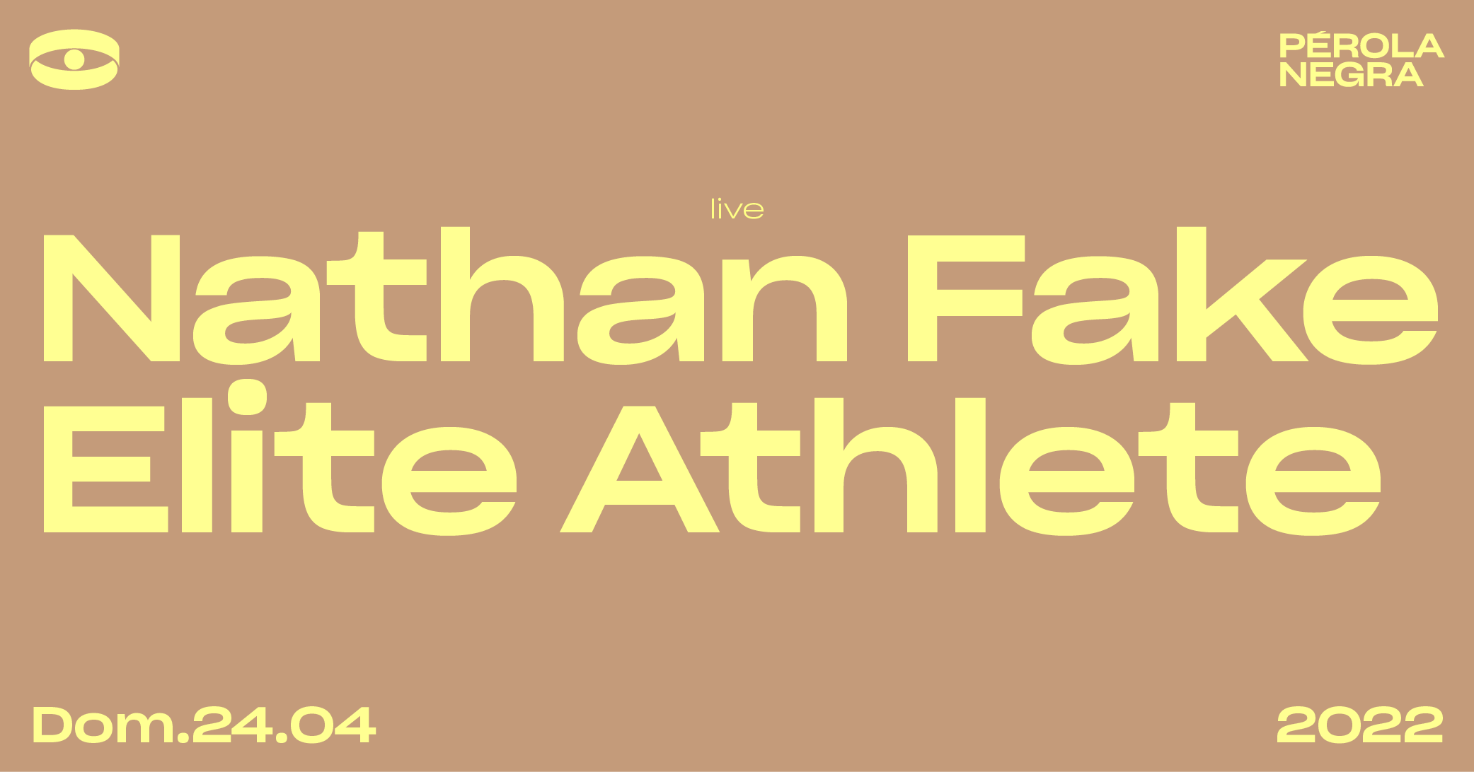 Nathan Fake + Elite Athlete - フライヤー表