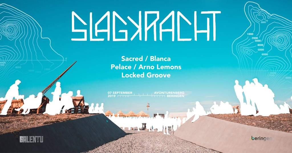 Slagkracht with Locked Groove, Arno Lemons and Pelace - フライヤー表