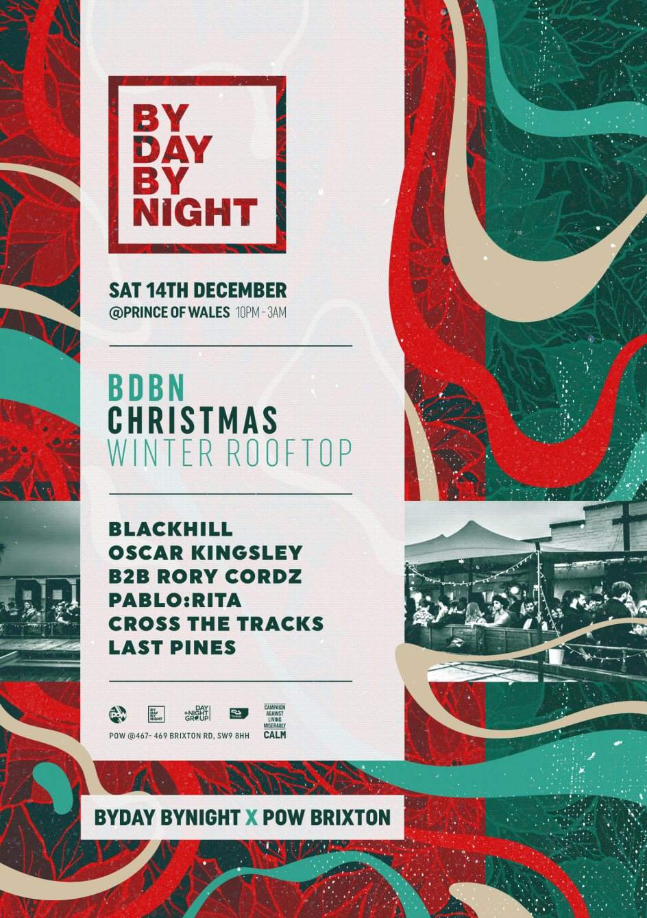 Festive Rooftop Party Finale in Brixton - フライヤー表