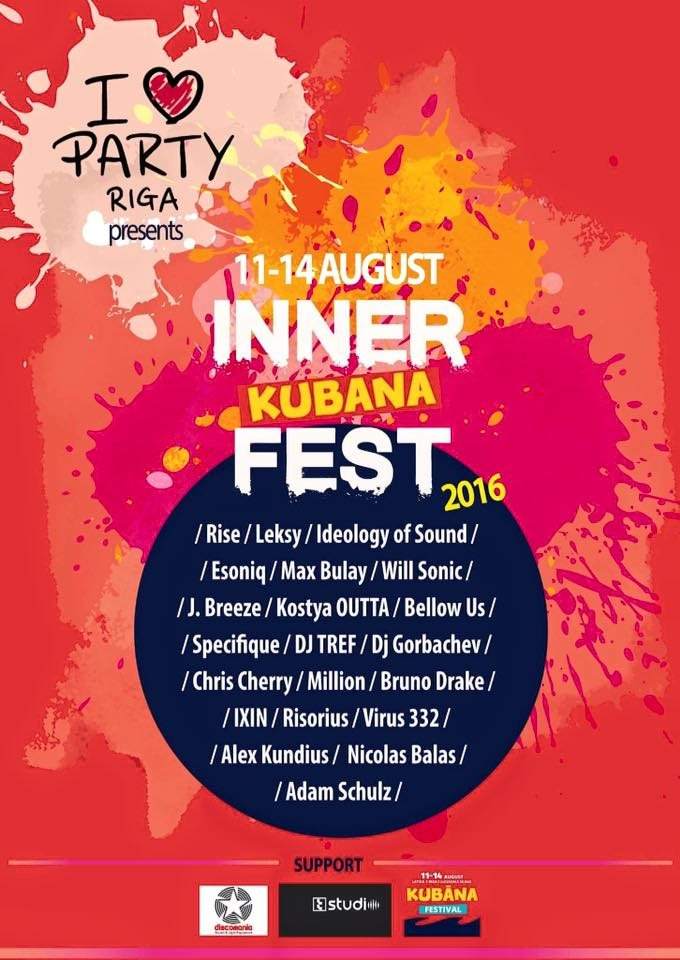 Kubana Inner Fest - Página frontal