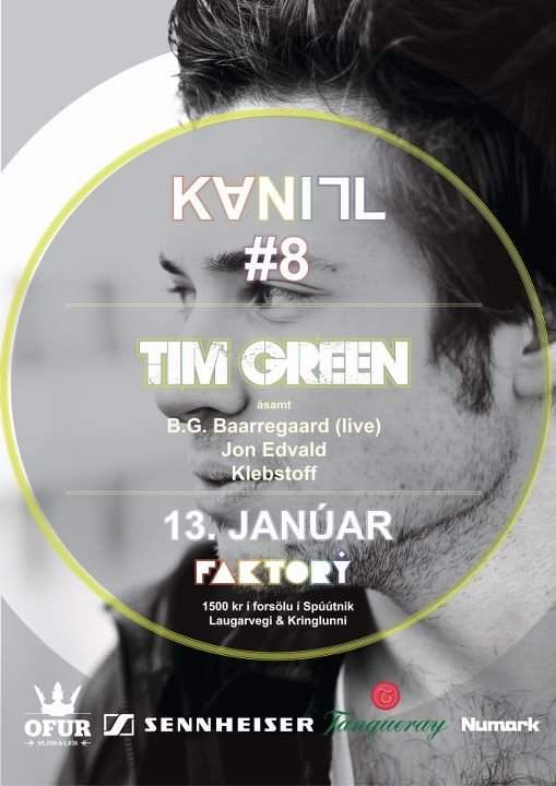 Kanill #8 - Tim Green - フライヤー表