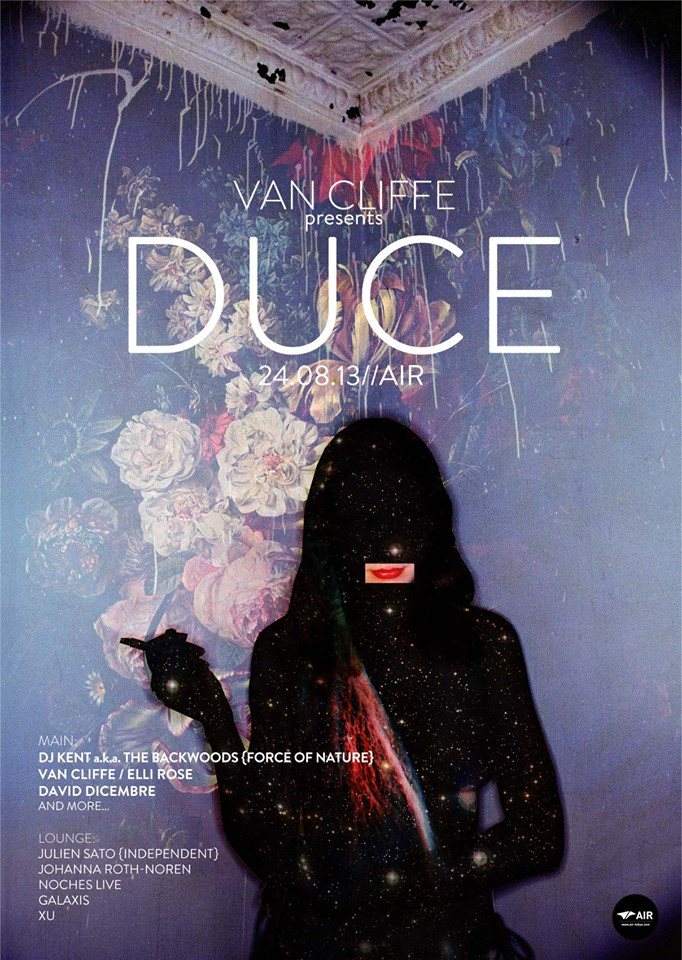 Van Cliffe / Elli-Rose presents Duce - フライヤー裏