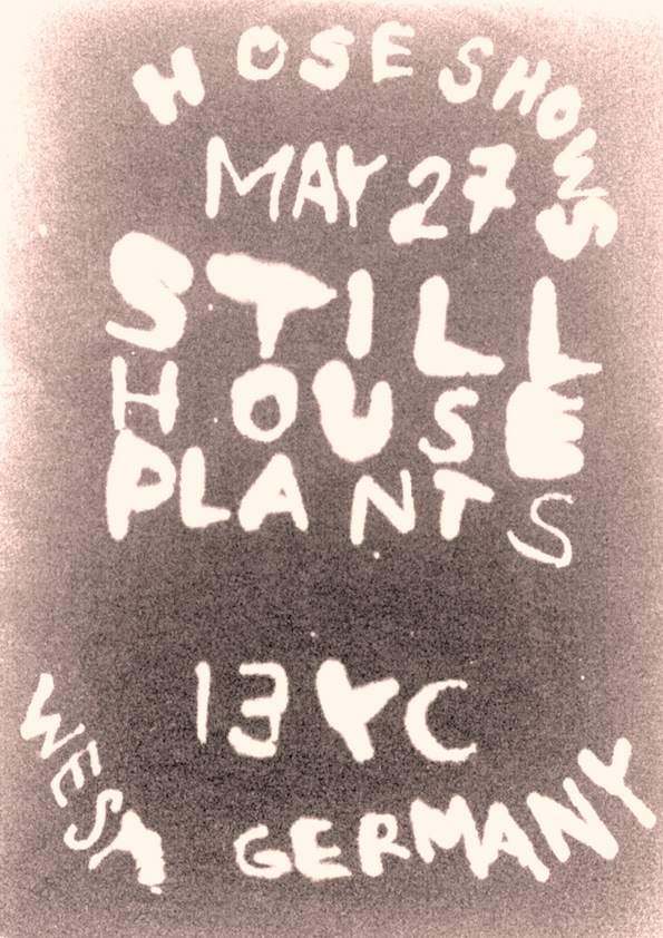 Still House Plants + 13YC - Página frontal