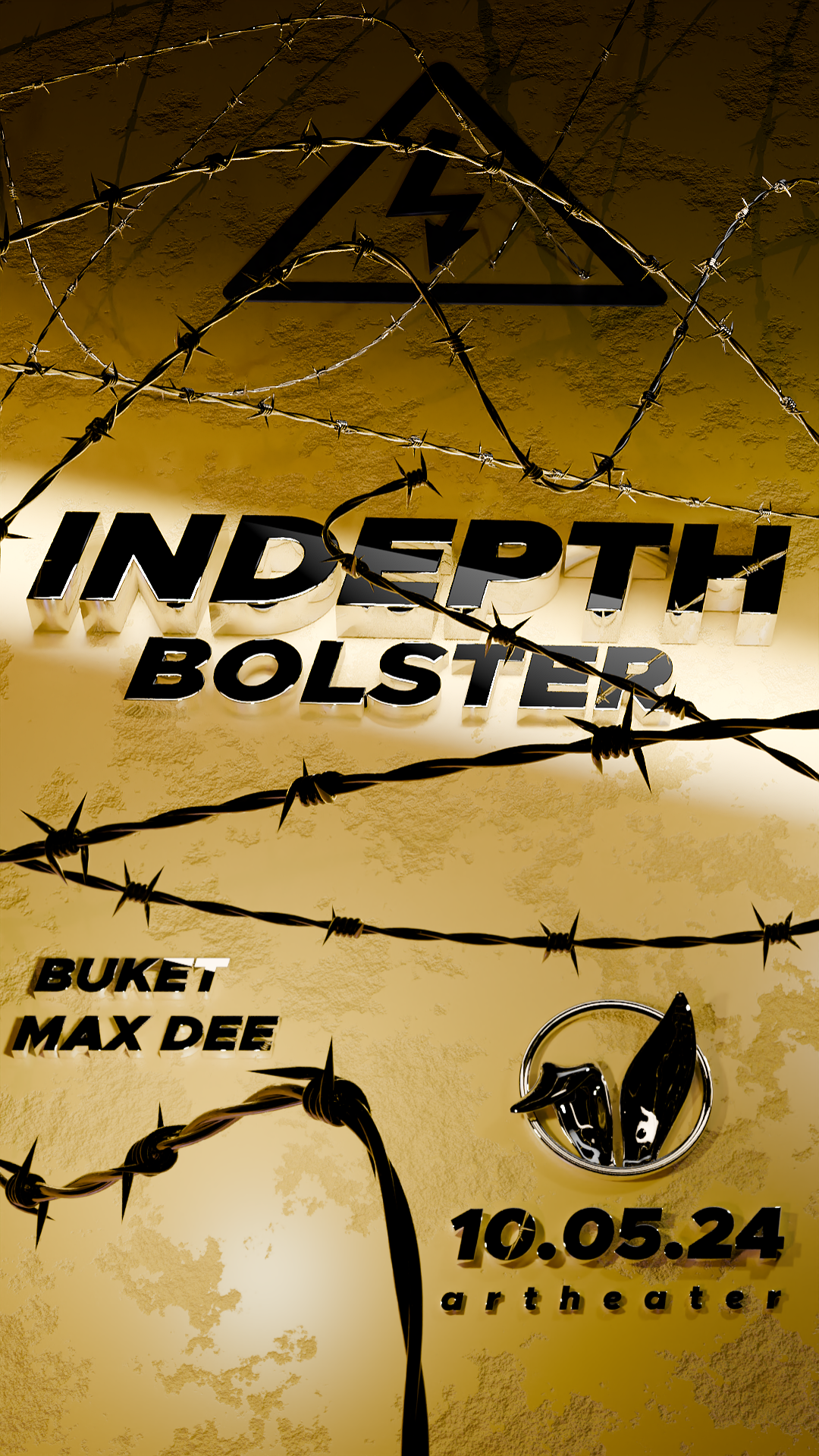 Hasenbau w/Indepth & Bolster - フライヤー表