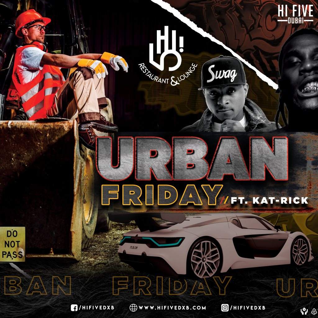 Urban Friday feat. Kat-Rick - フライヤー表