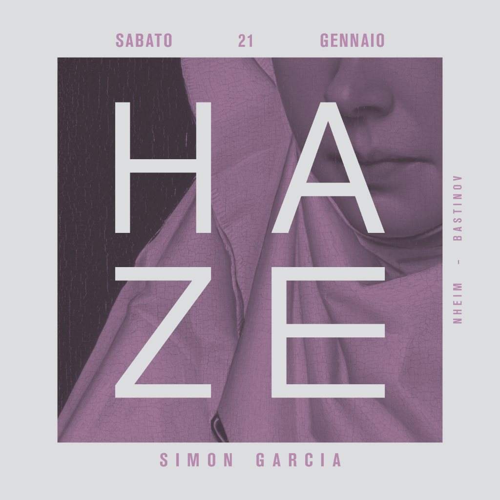 Haze with Simon Garcia - Página frontal