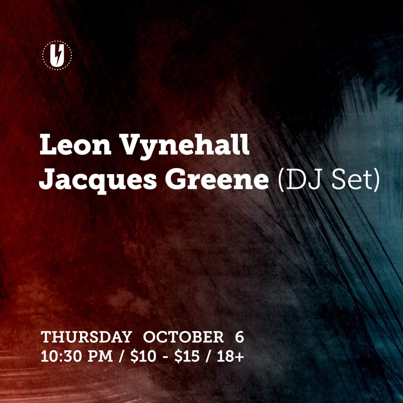 Leon Vynehall & Jacques Greene (DJ Set) with Taiga - Página frontal