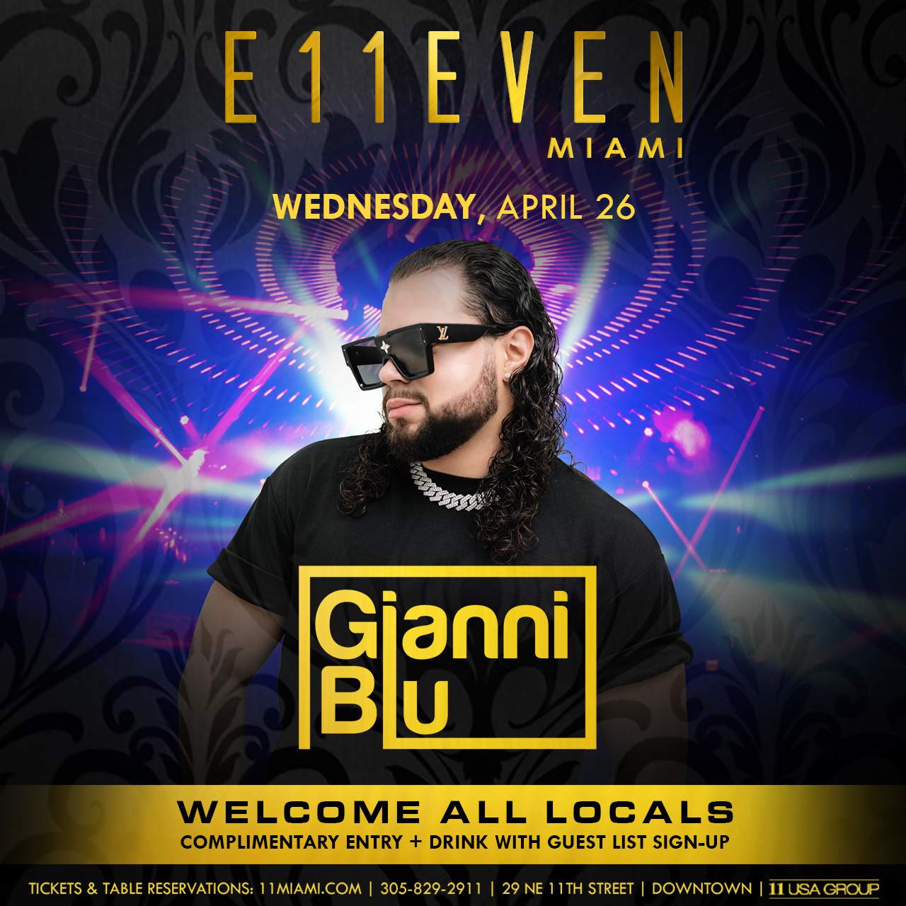 E11EVEN Miami Guest List & Table Bookings