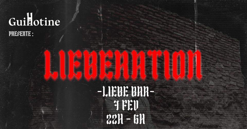 Lieberation #5 - フライヤー表