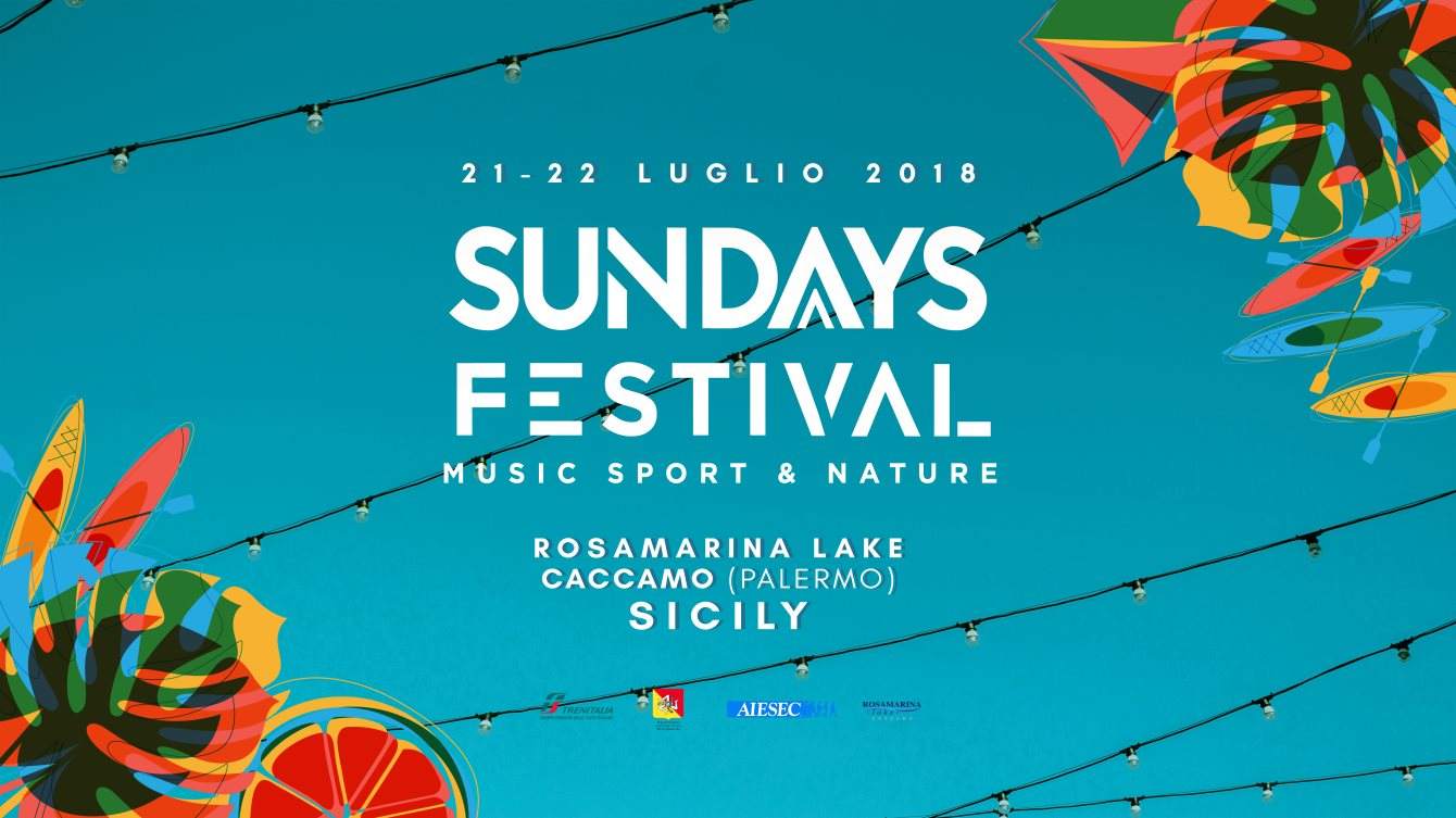 Sundays Festival 2018 - フライヤー表