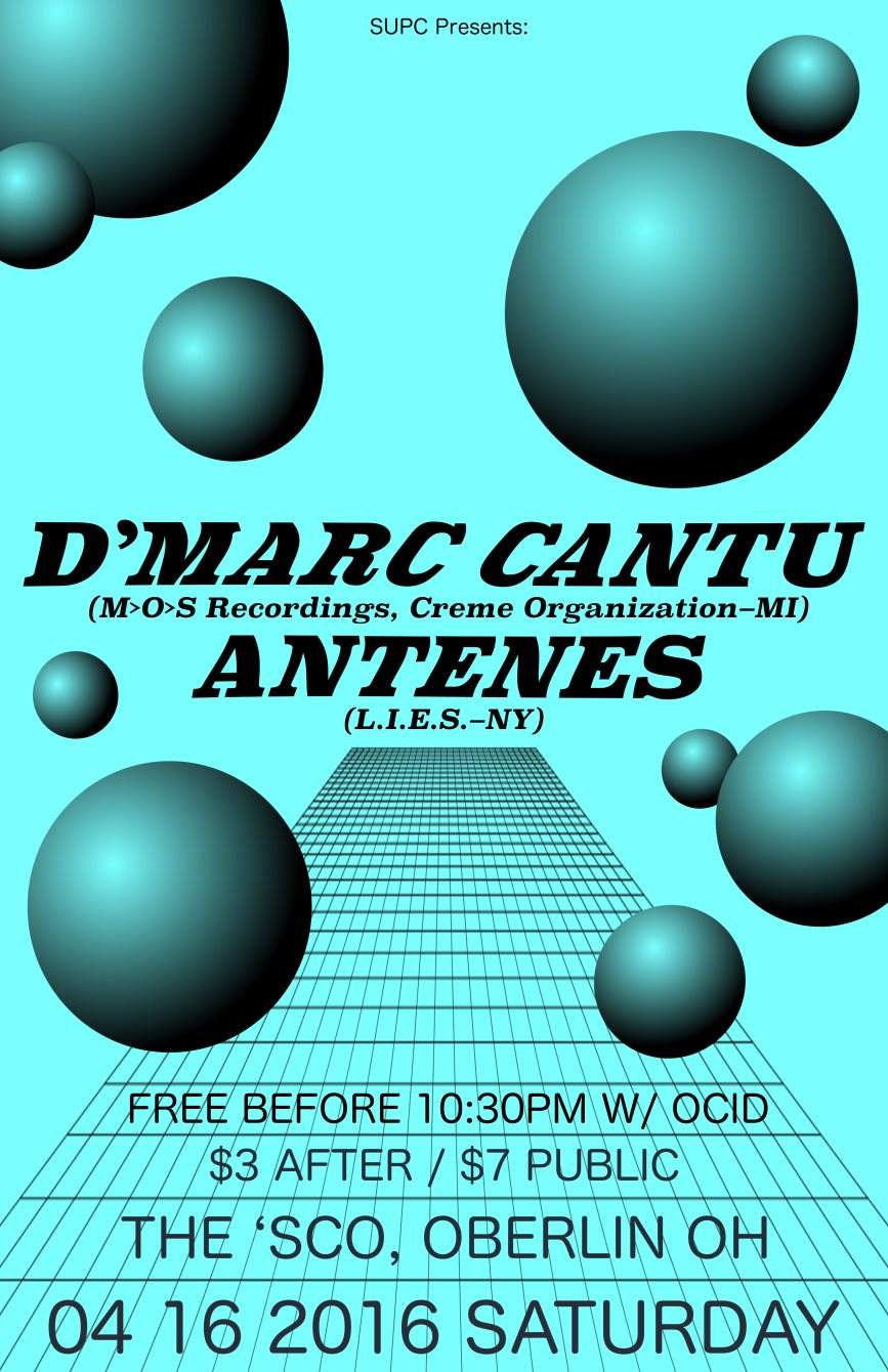 D'marc Cantu + Antenes - Página frontal
