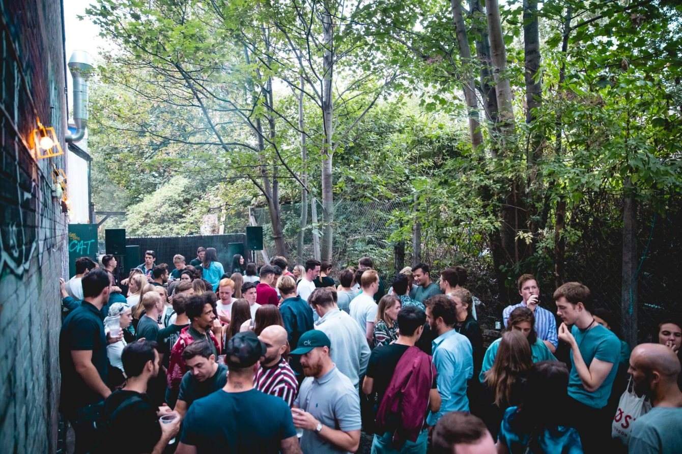 Foundations: Open Air Day Party: Swoose & Cromby, Harry Wolfman - フライヤー表