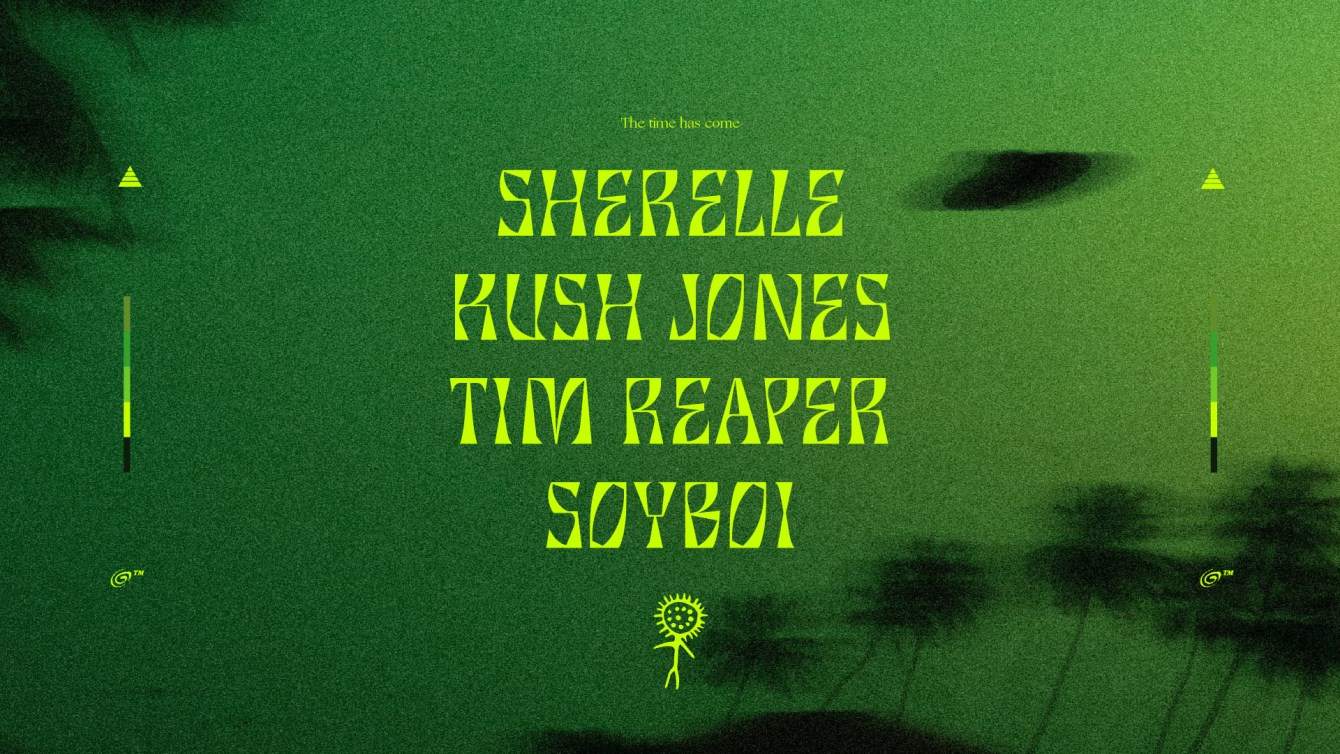 SHERELLE ~ Kush Jones ~ Tim Reaper ~ DJ Soyboi - Página frontal