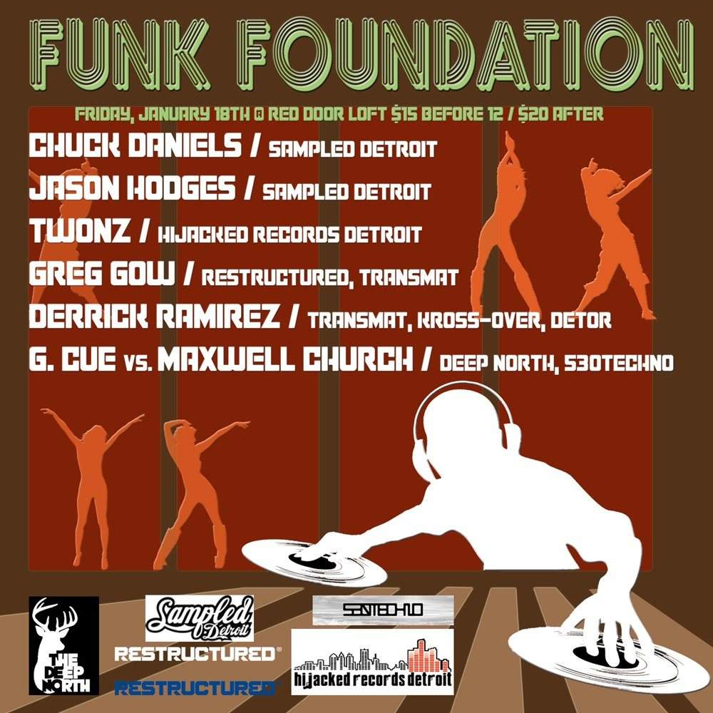 Funk Foundation - フライヤー裏