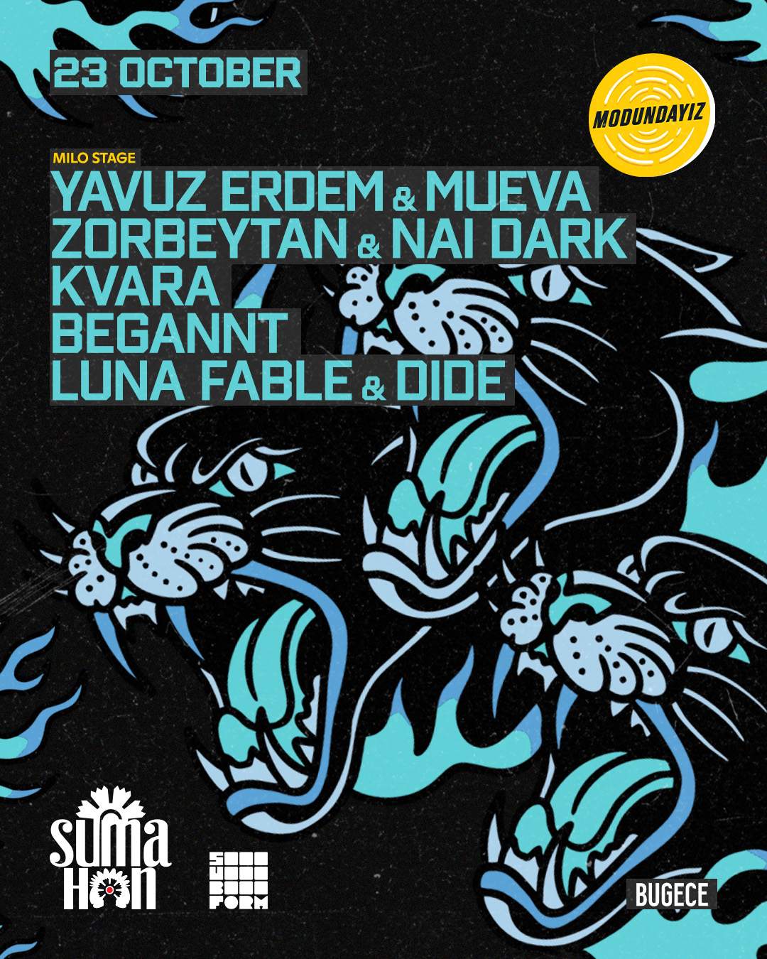 FRIDAY - SUBFORM AT MILO STAGE at Suma Han, Istanbul