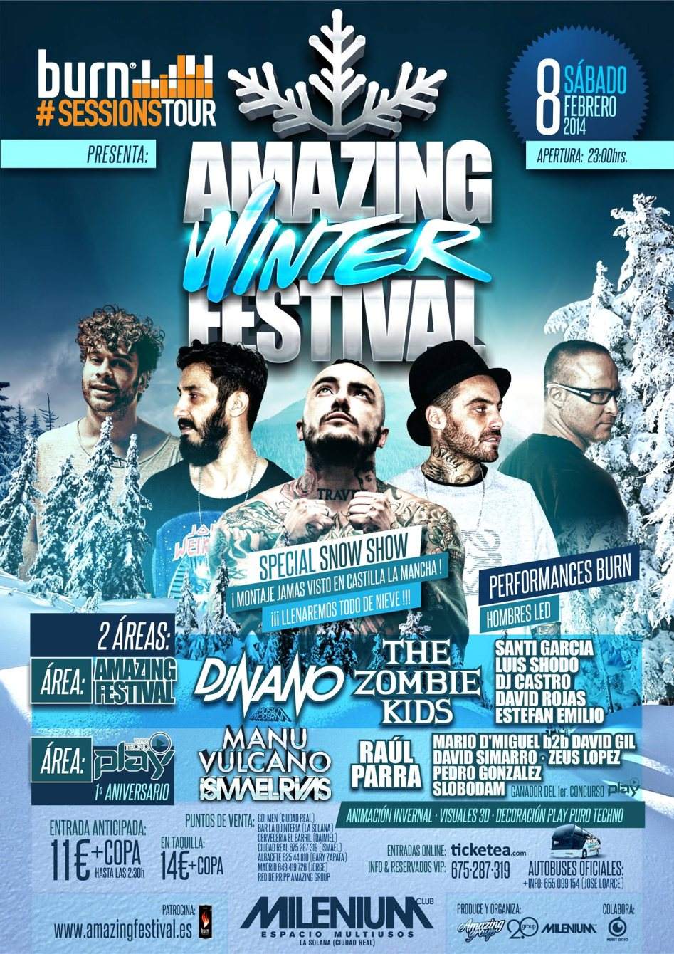 Amazing Winter Festival en Milenium, Sur