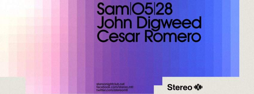 John Digweed - Cesar Romero - Página frontal