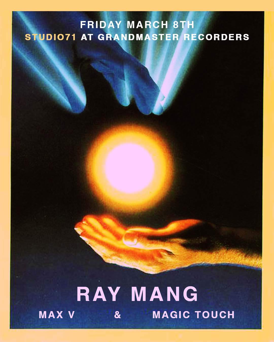 Magic Touch & Grandmaster Recorders present Ray Mang (London) with Max V & Magic Touch - Página frontal