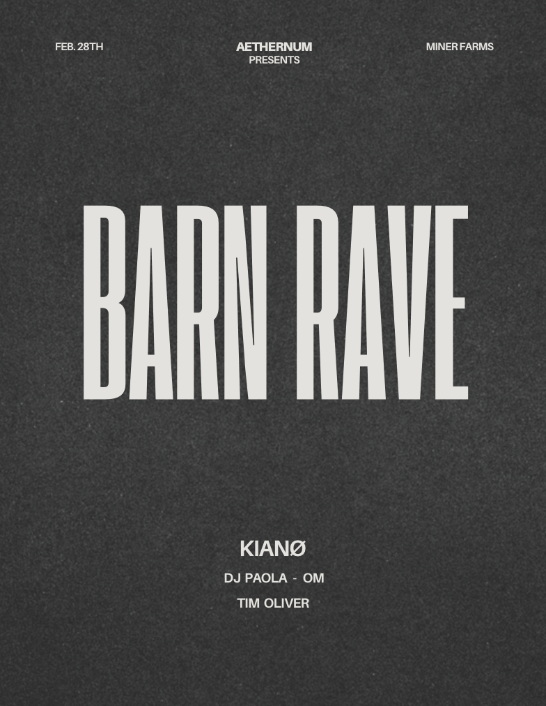 Barn Rave at TBA - Big Barn, Illinois