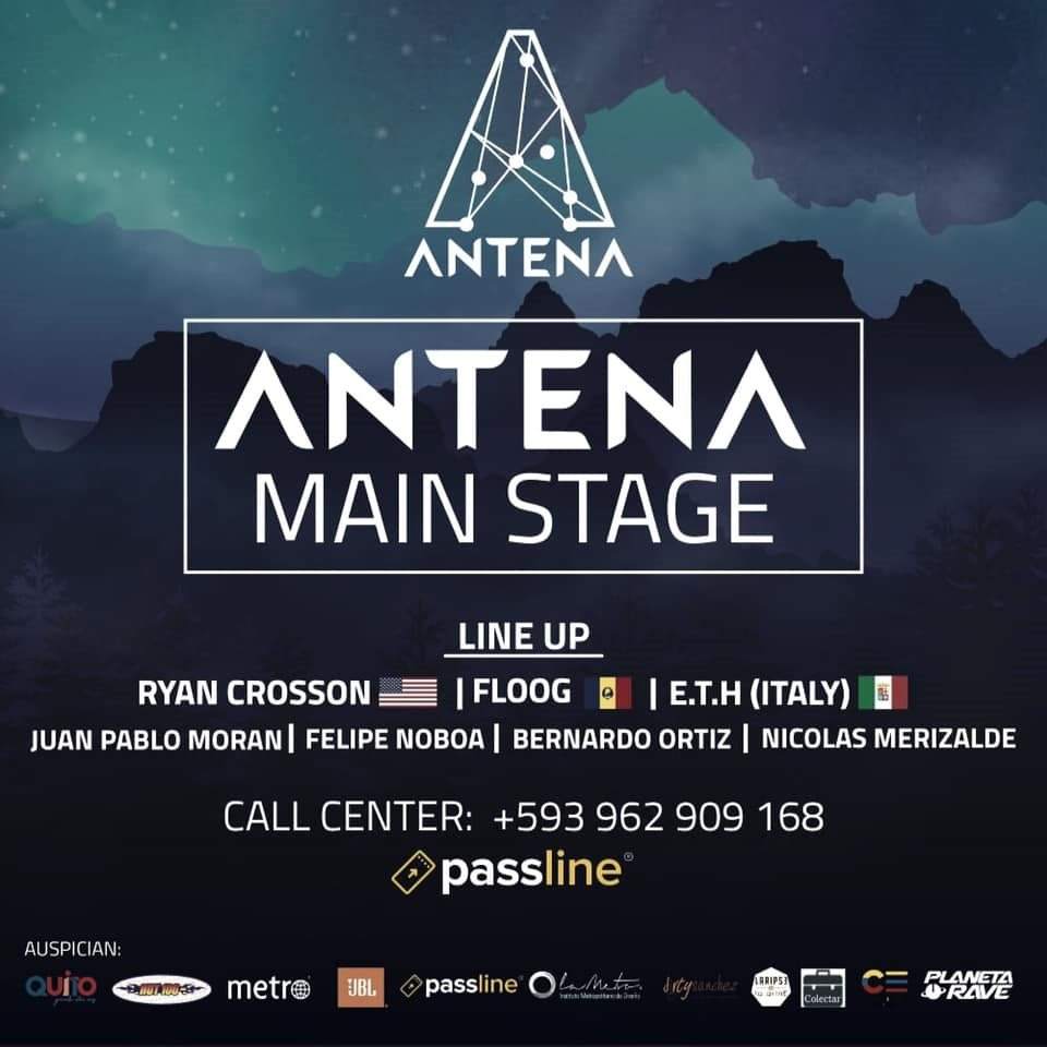 Antena Festival 2019 - フライヤー表
